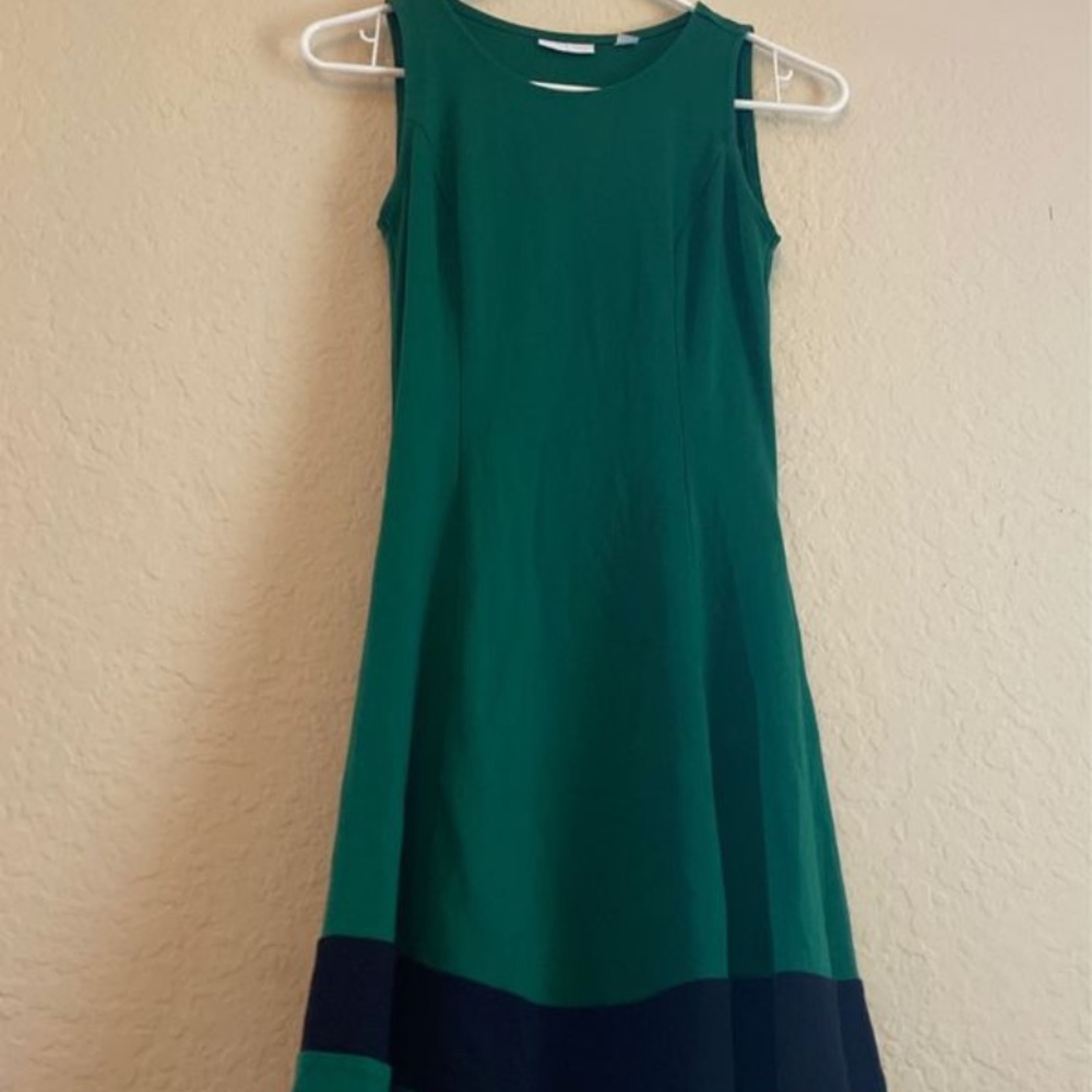 Dress and cardigan